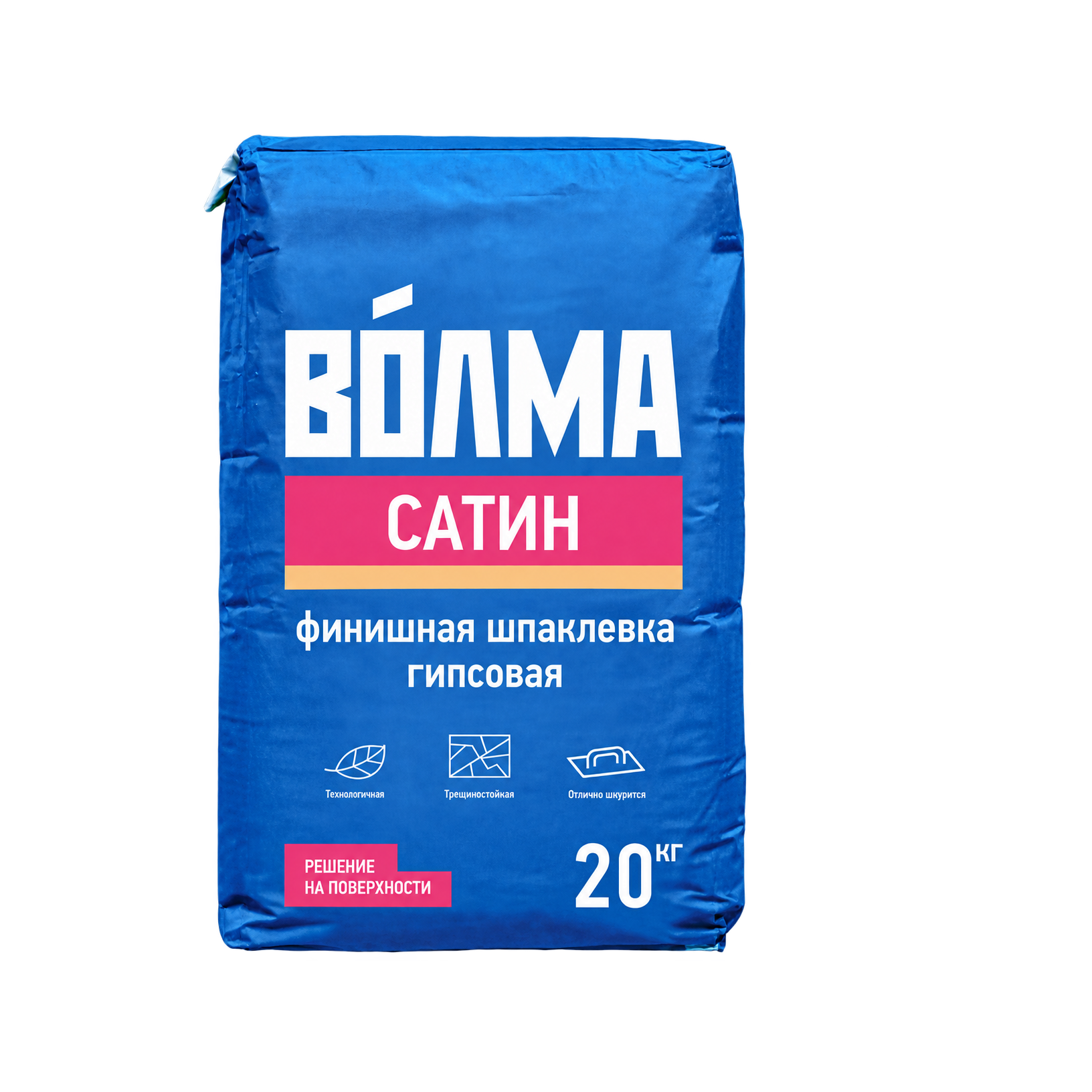 ВОЛМА Финишная шпаклевка Сатин, 20 кг