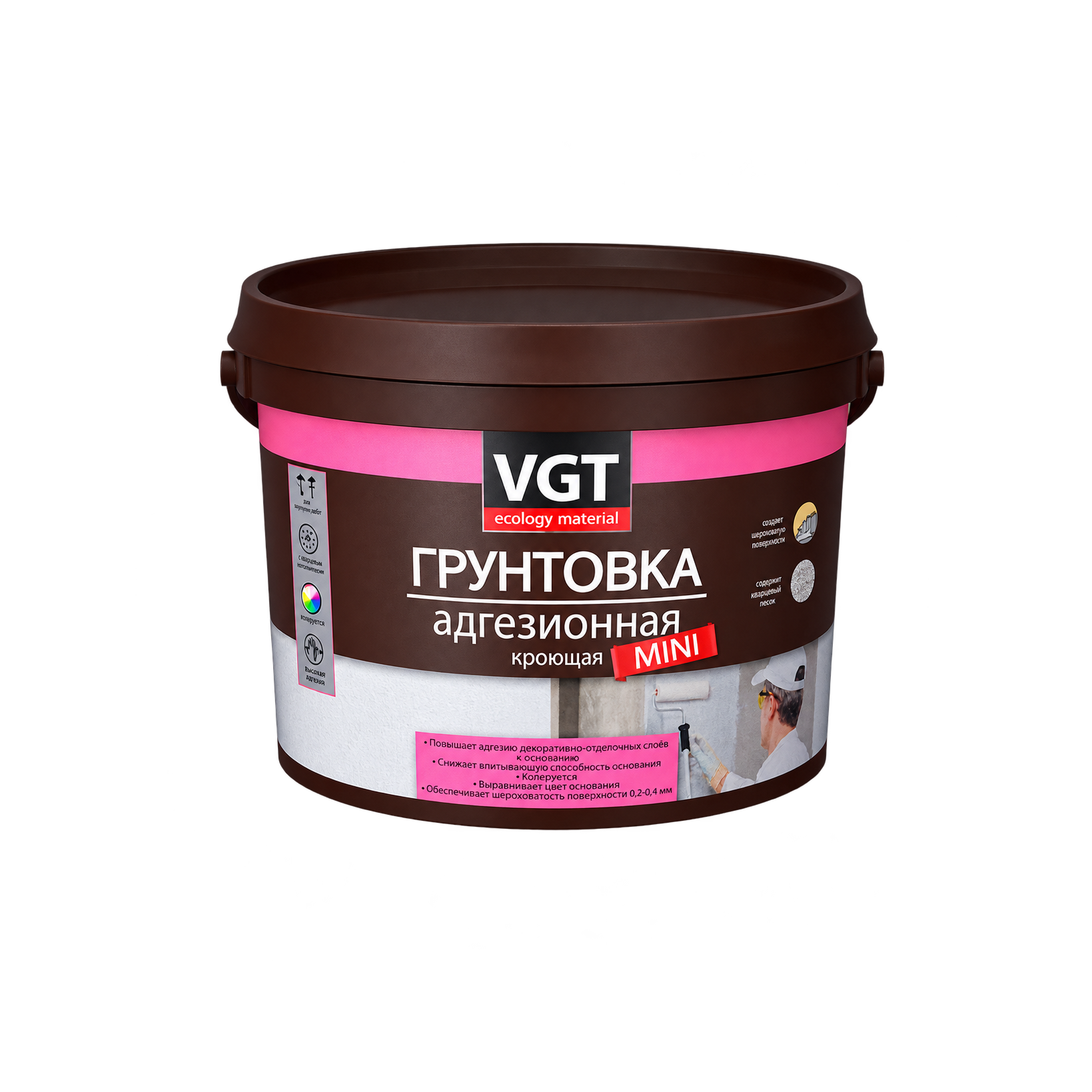 Грунт VGT Адгезионный MINI, 3 кг