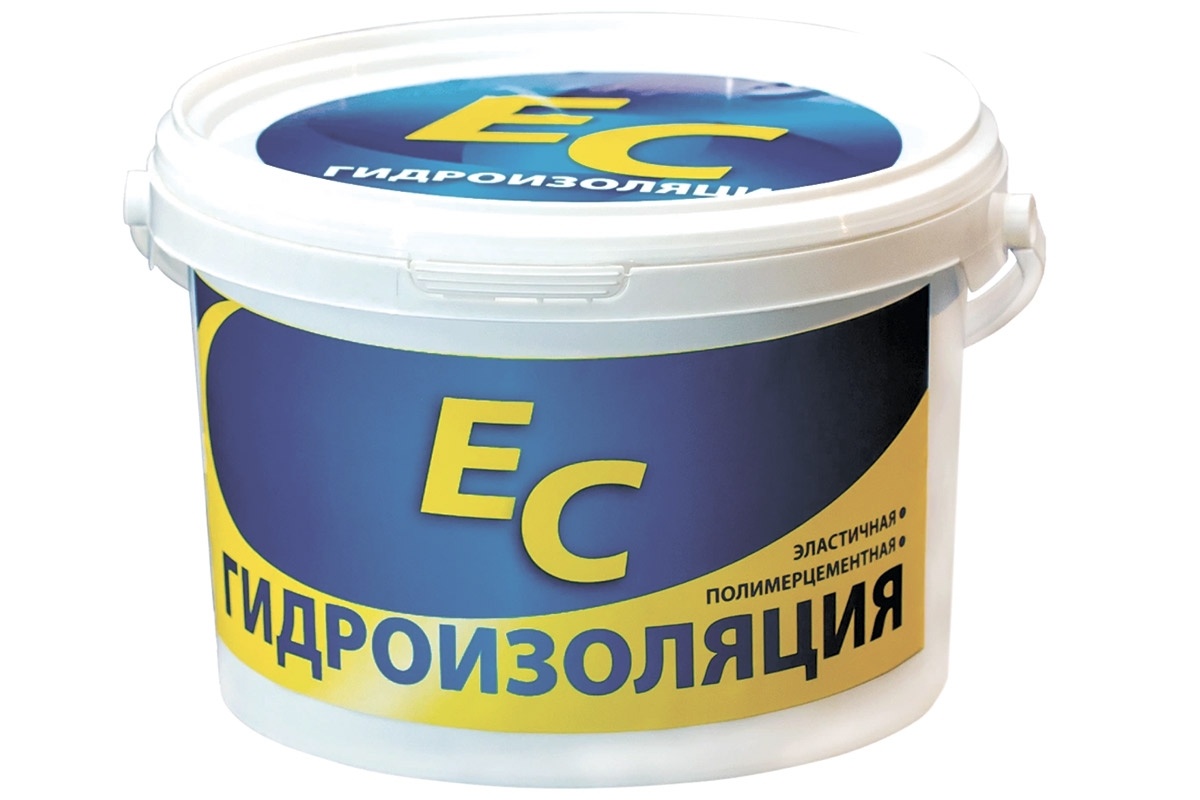 Гидроизоляция ЕС эластичная Екатеринодарские Смеси 3 кг