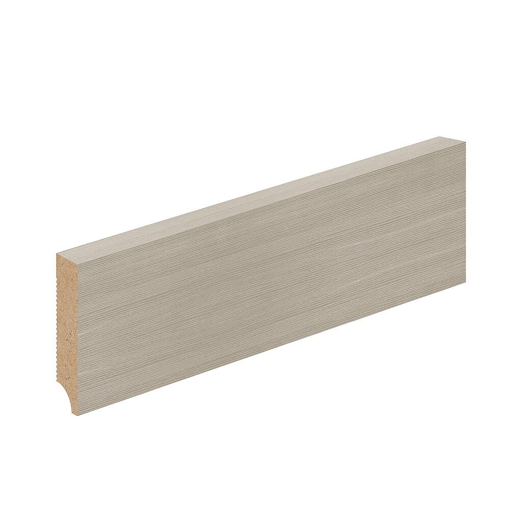 Плинтус ЭКО Cream Melinga МДФ S-70.16 2400x70x16 мм