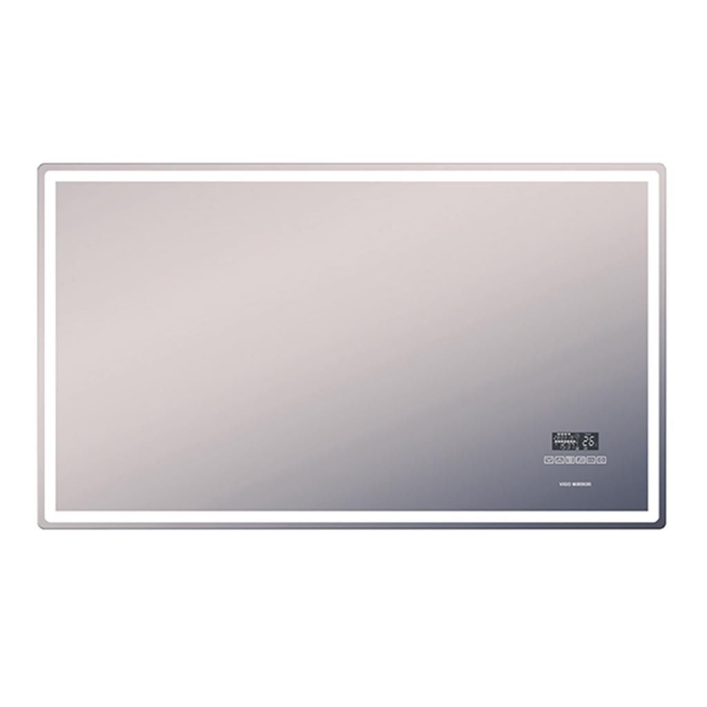 Зеркало VIGO GEOMETRY MEDIA VOICE 120 с подсветкой, сенсорное, антизапотевание bt. 052