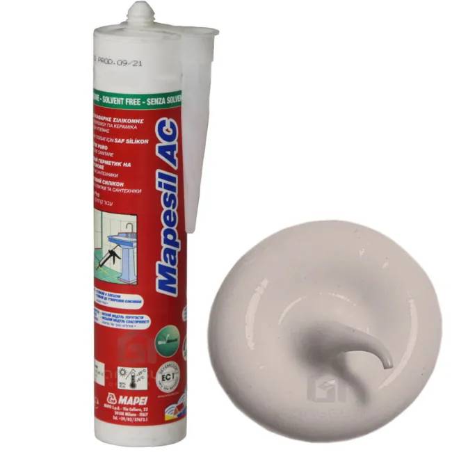 Герметик силиконовый Mapei MAPESIL AC 123 античный белый, 310 мл