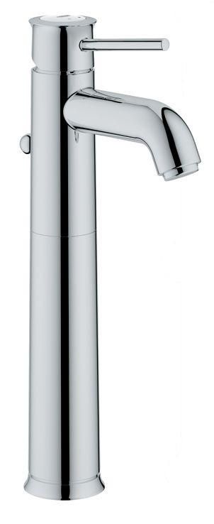 Смеситель для умывальника GROHE BAUCLASSIC донный клапан 3/8 32868000