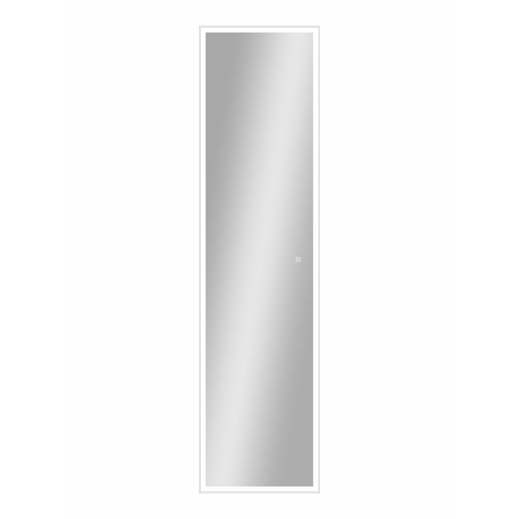 Зеркало CONTINENT Tower white Led 175*45 напольное ЗЛП960