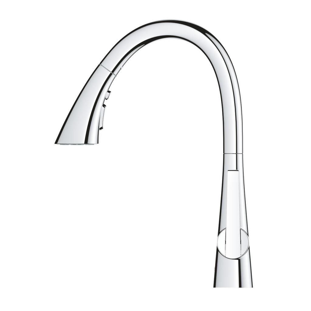 Смеситель для мойки GROHE ZEDRA вытяжной излив 3/8 32294002 - фото 3