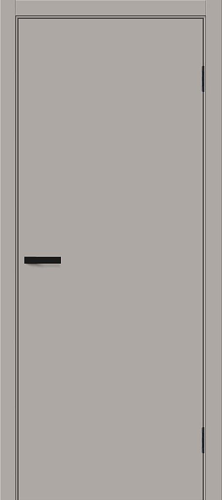 Дверь межкомнатная полотно Браво-0 винил Grey Pro 2000x600 мм