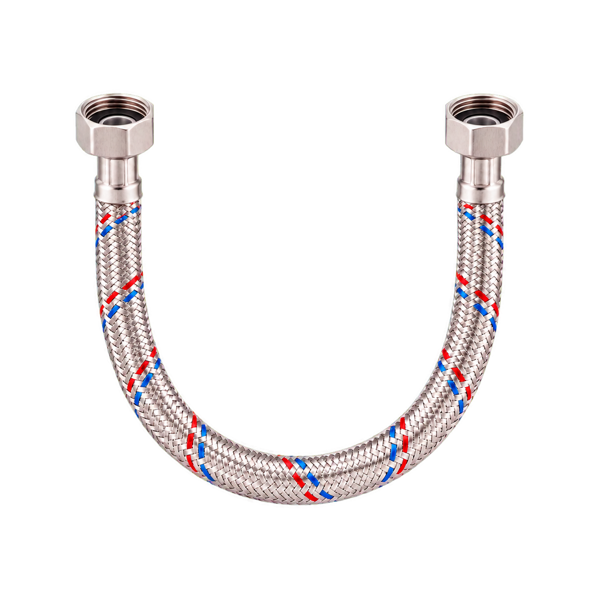 Гибкая подводка для воды Valtec, внутренняя-внутренняя резьба 1/2", 250 см