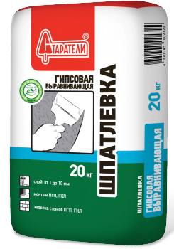 СТАРАТЕЛИ ВЫРАВНИВАЮЩАЯ Шпатлевка гипсовая 20 кг