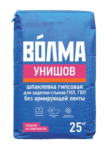 ВОЛМА УНИШОВ Шпаклевка гипсовая (ВТР) 25 кг