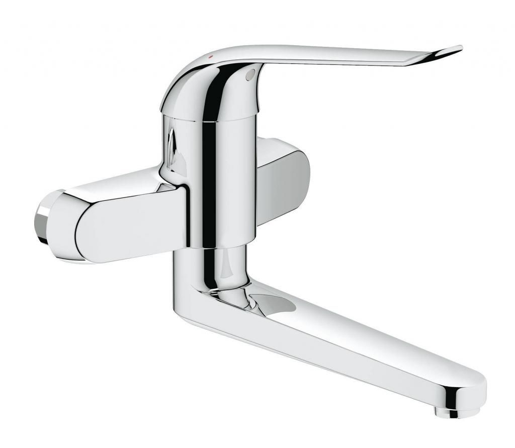 Смеситель для умывальника GROHE EUROECO SPECIAL настенный 32772000