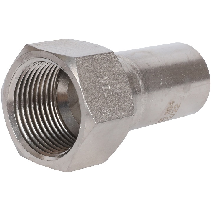 Вставка резьбовая ROMMER, нержавеющая сталь, внутренняя резьба 22x1/2"