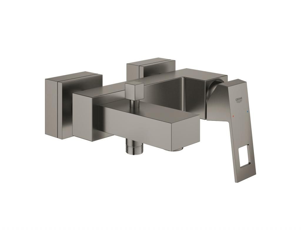 Смеситель для ванны GROHE EUROCUBE темный графит матовый 23140AL0