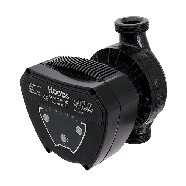 Насос циркуляционный CTAE 25-60 180мм 90Вт 1x230В 50Гц (с гайками) Hoobs