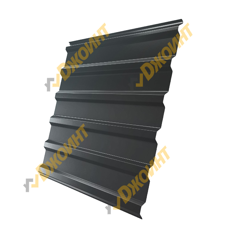 Профнастил МП-20 0,5 Multigloss Black Pearl Черный Жемчуг