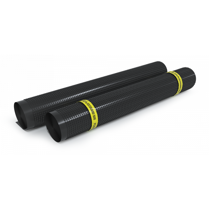Защитная профилированная мембрана Пластгард 500 г/м2 2000*20000 мм