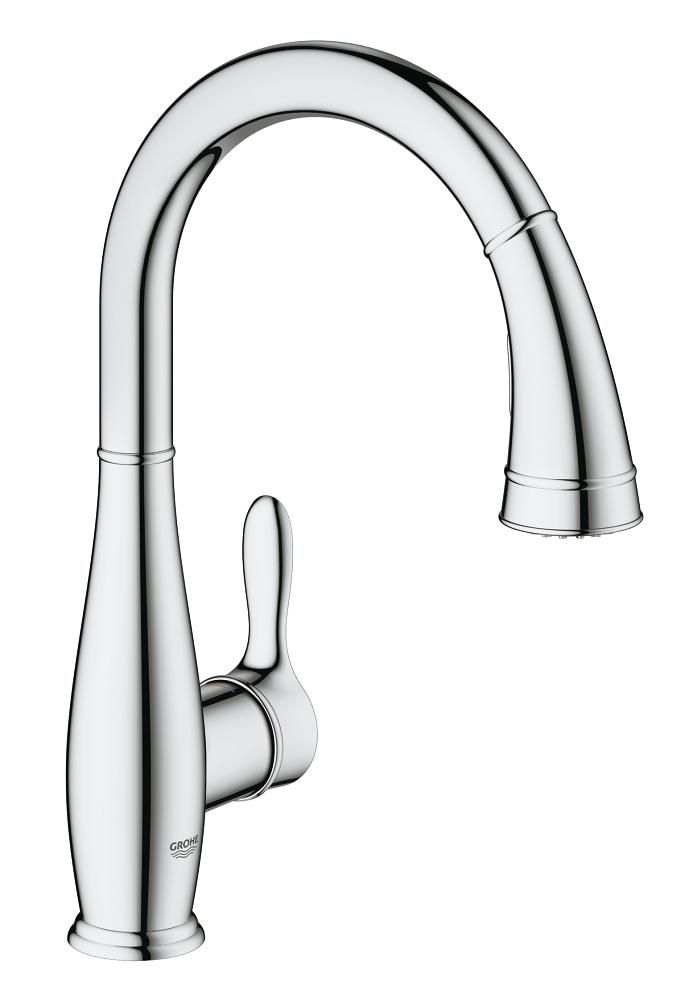 Смеситель для мойки GROHE PARKFIELD вытяжной излив 3/8 30215001