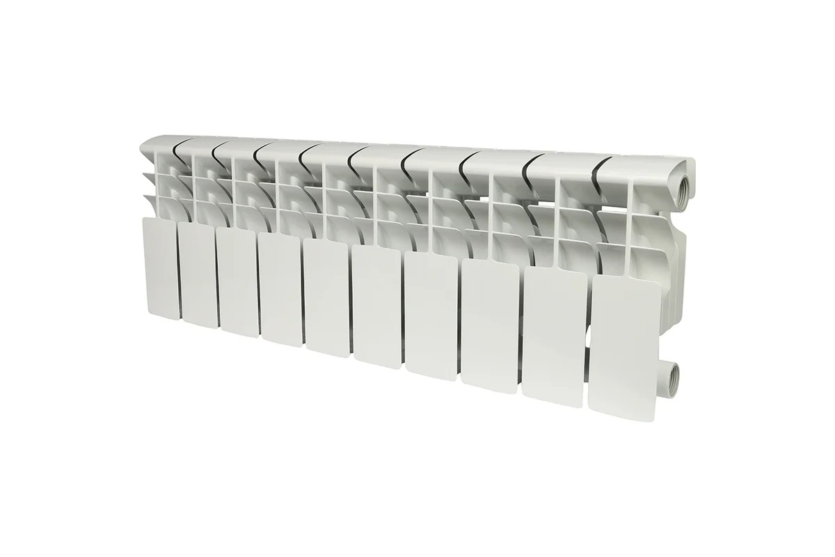 Радиатор алюминиевый ROMMER Plus 200х100 ( 10 секц.)