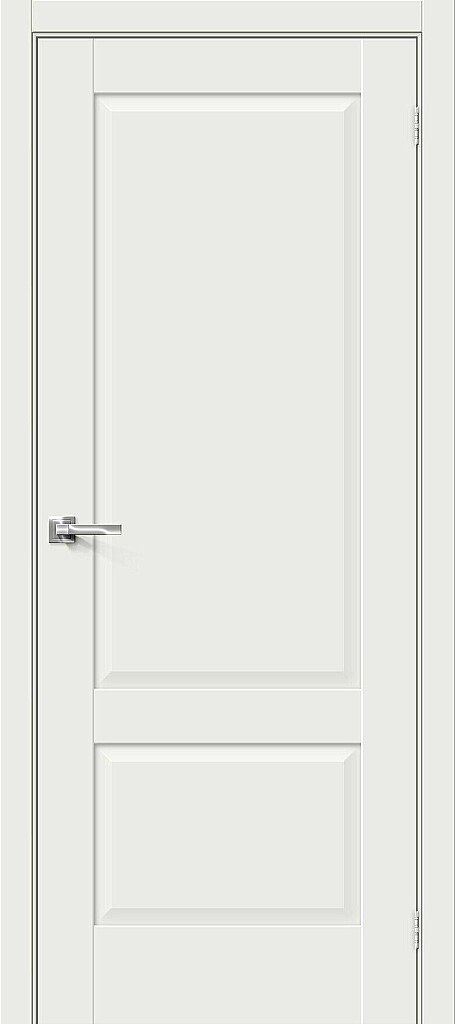 Дверь межкомнатная полотно Прима-12 эмалит White Matt 2000x900 мм