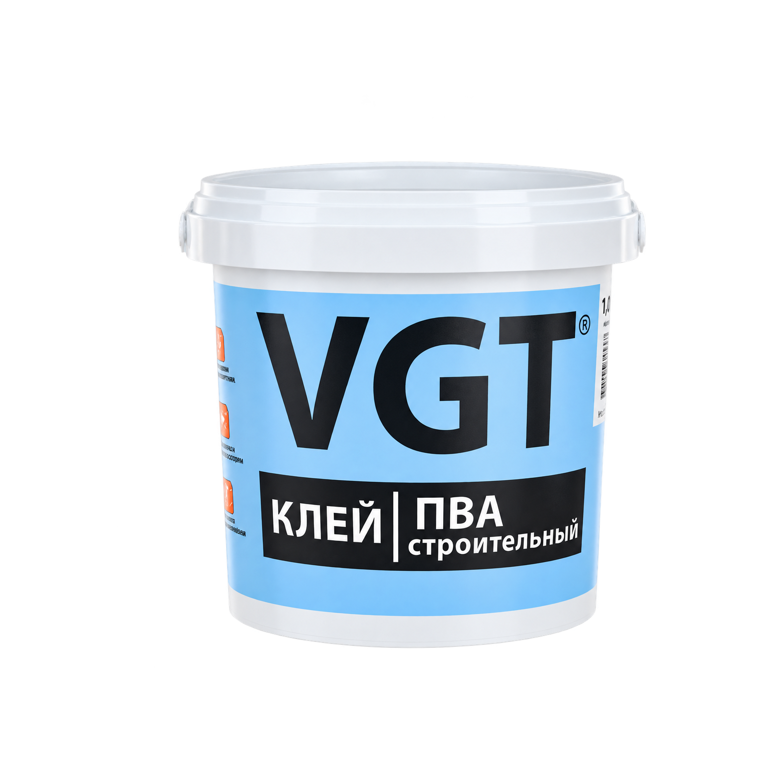 Клей VGT ПВА строительный, 1 кг