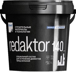 Редуктор 140 специальный состав для устранения дефектов перед окраской, 1 л, 1,5 кг
