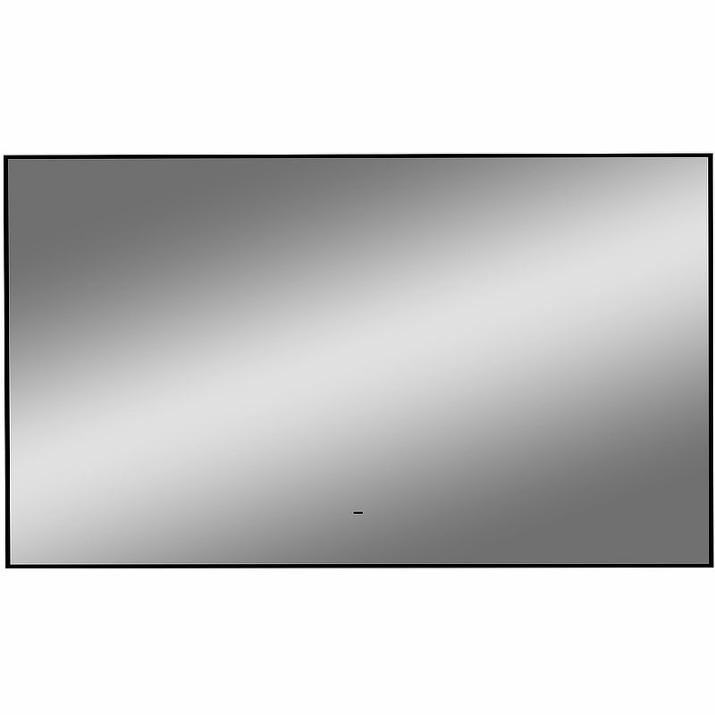 Зеркало CONTINENT Amer Led 120*70 с черной окантовкой, подсветкой и сенсорным включателем ЗЛП1524