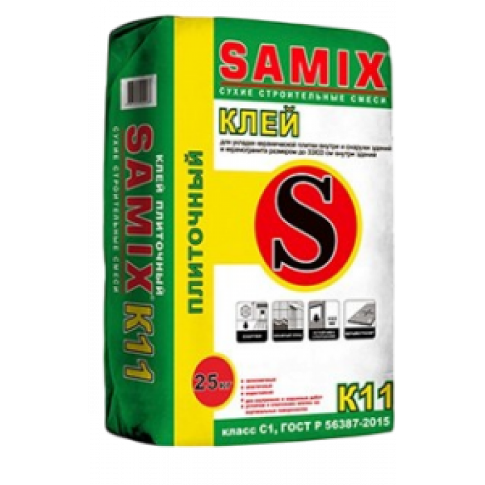 SAMIX К-11 Плиточный клей C1, 25 кг