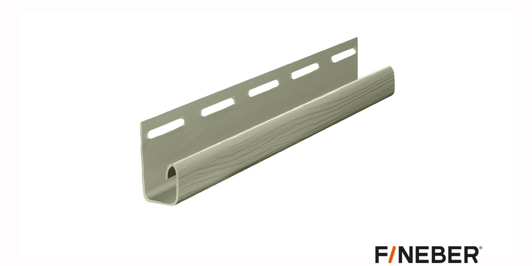 Профиль для сайдинга Fineber J-профиль CLASSIC COLOR Салатовый