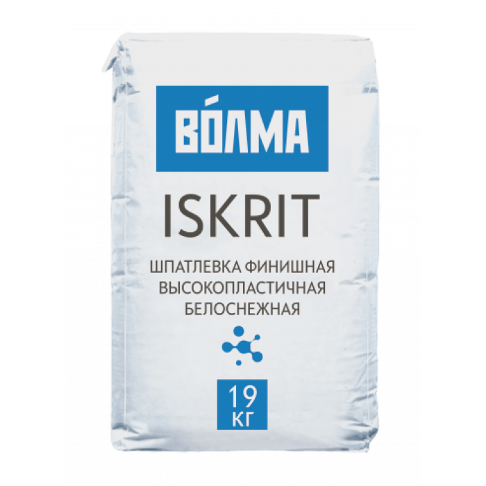 ВОЛМА ИСКРИТ Финишная шпаклевка, 25 кг