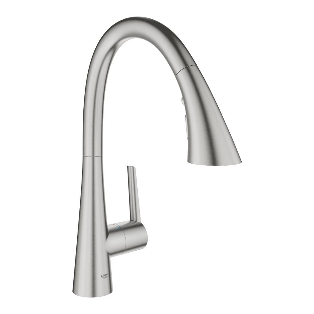 Смеситель для мойки GROHE ZEDRA вытяжной излив 3/8 32294DC2