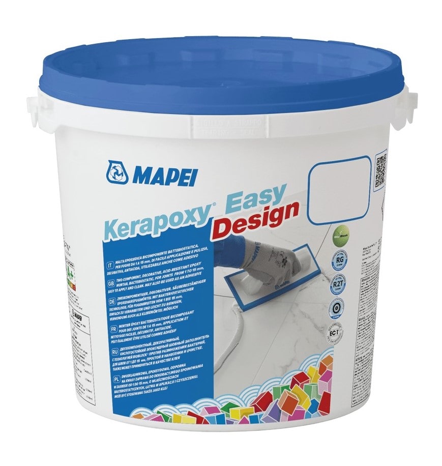 MAPEI KERAPOXY EASY DESIGN Затирка швов эпоксидная 0120 черный (3 кг)