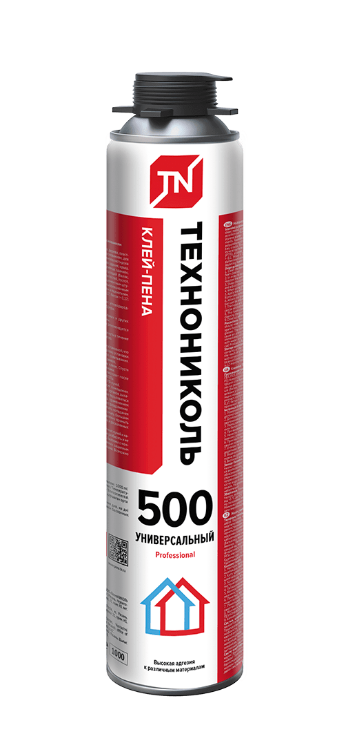 Клей-пена универсальный ТехноНИКОЛЬ 500 0,74 кг (12 шт)