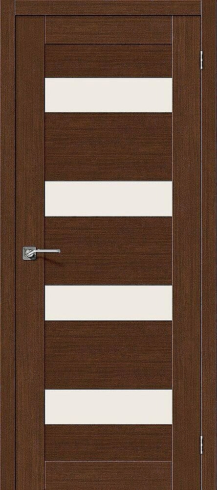 Дверь межкомнатная полотно Легно-23 эко шпон Brown Oak 2000x900 мм