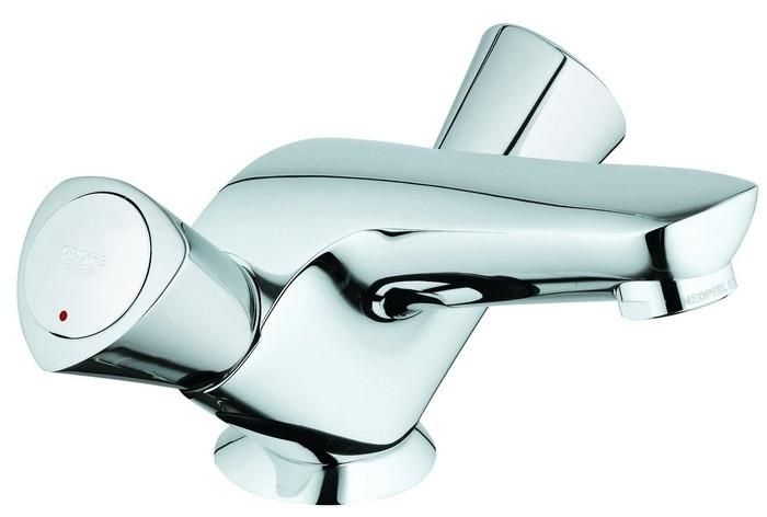 Смеситель для умывальника GROHE COSTA S донный клапан 3/8 21255001