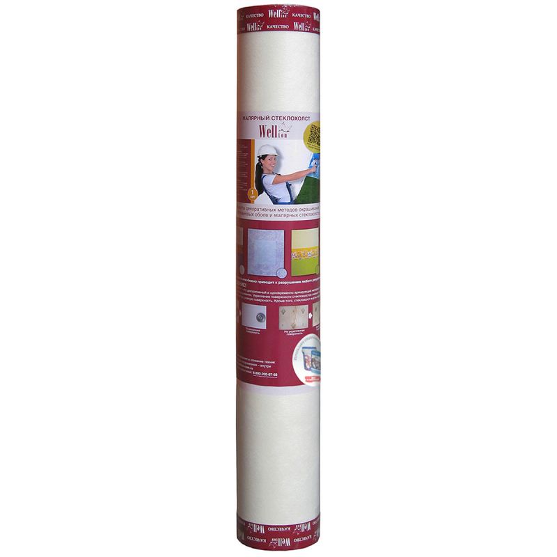 Стеклохолст Wellton W40 (50 м2)
