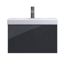 Тумба VELVEX EDGE 60 подвесная графит без чаши tp.EDG.9696.60.1Y