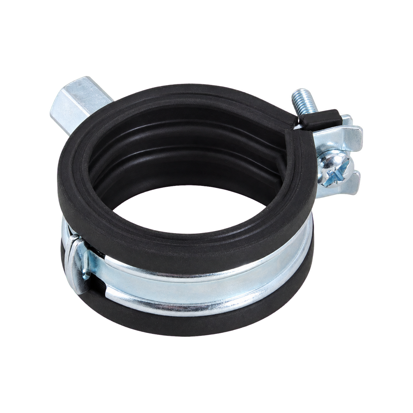 Хомут трубный KSB, М8/M10, 1 1/2" (48-51 мм)