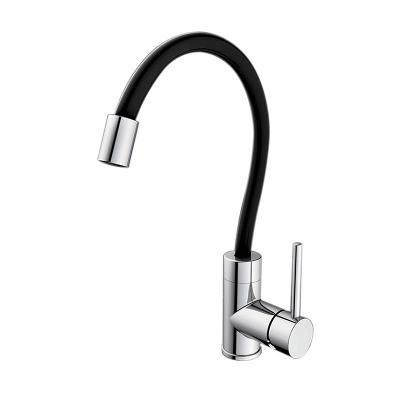 Смеситель для мойки IDDIS KITCHEN хром, черный K36SBJBi05