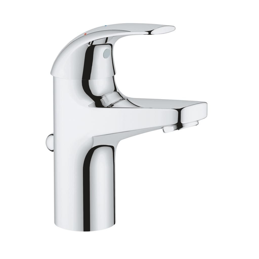 Смеситель для умывальника GROHE START CURVE донный клапан 3/8 23765000