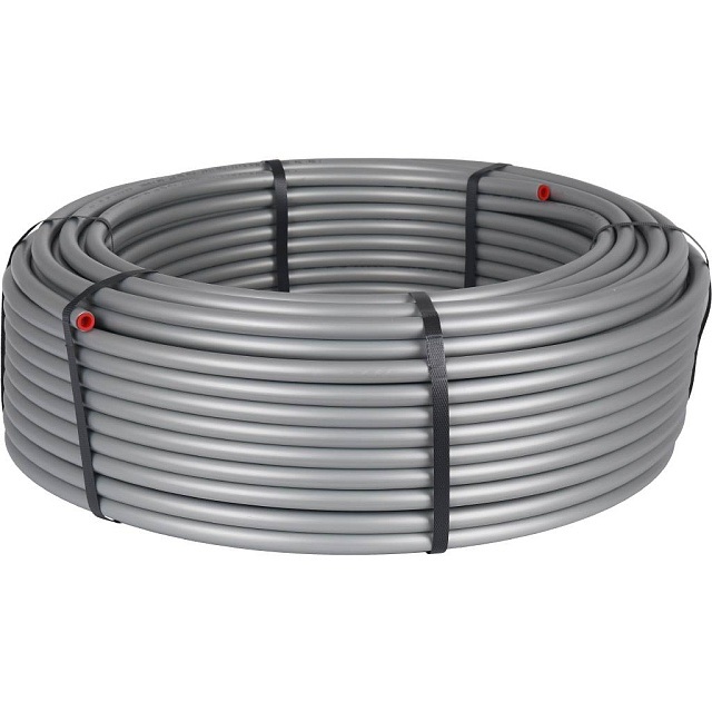 Труба STOUT стабильная PE-Xc/AL/PE-Xc серая 16х2,6 (100м)