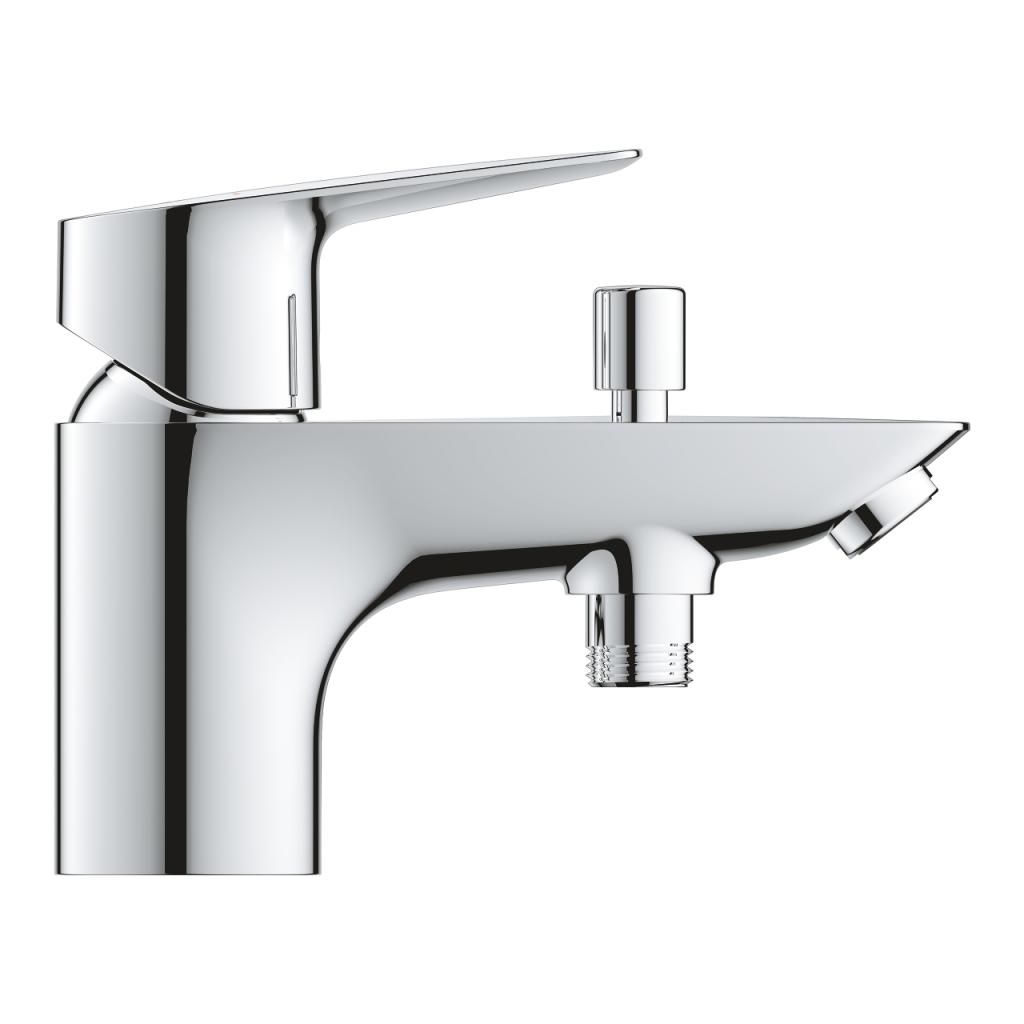 Смеситель для ванны GROHE BAUEDGE набортный, на 1 отверстие, без аксессуаров 23562001 - фото 2
