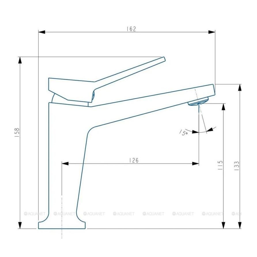Смеситель для умывальника HAIBA HB10818 1/2 - фото 2