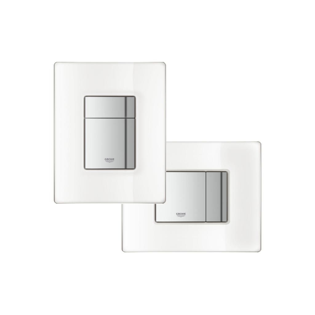 Клавиша двухрежимная GROHE Skate Cosmo 156*197 белая 38845LS0 - фото 4