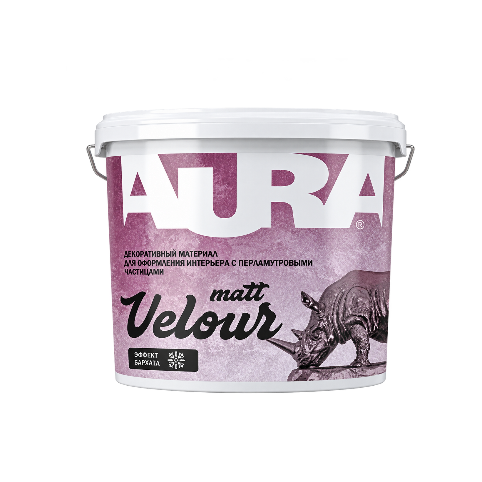 AURA Декоративный материал " Velour Matt" 1 кг/0,83 л