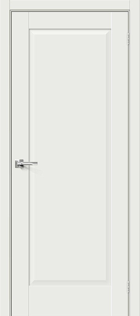 Дверь межкомнатная полотно Прима-10 эмалит White Matt 2000x900 мм