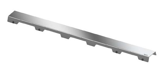 Панель для душевого лотка TECEdrainline steel II, нержавеющая сталь, прямая 800 мм, полированная