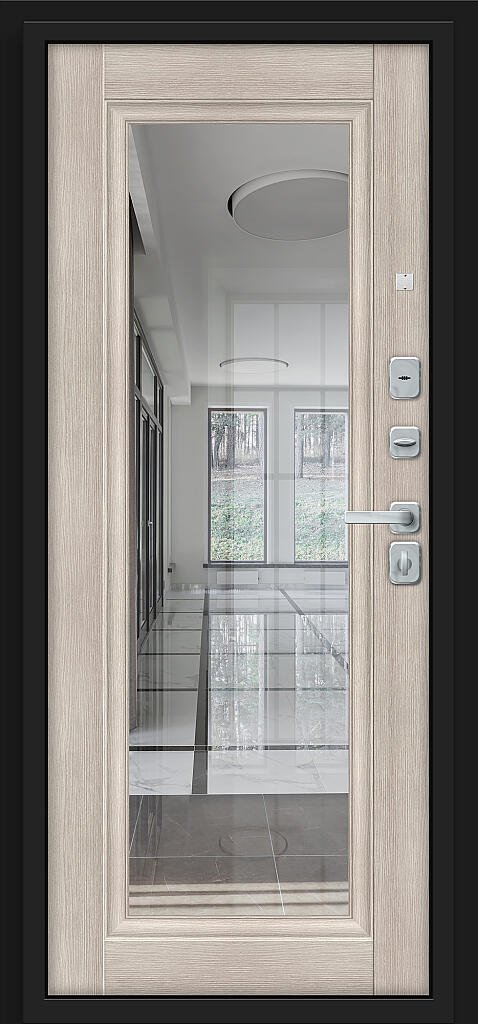 Дверь входная Форм/BChrome Bravo R-3 Almon правая 2050x860 мм Almon/Cappuccino