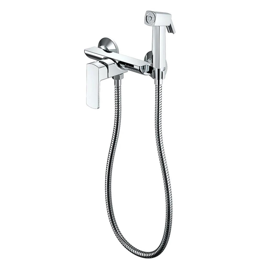 Смеситель для биде HAIBA HB5517 настенный с гигиеническим душем