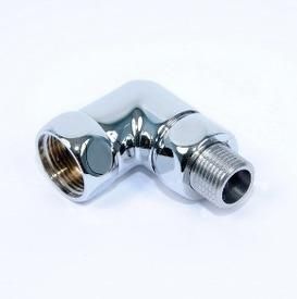 Переходник для полотенцесушителя 1/2-1" наружная внутрення резьба угловой 761SCH1004