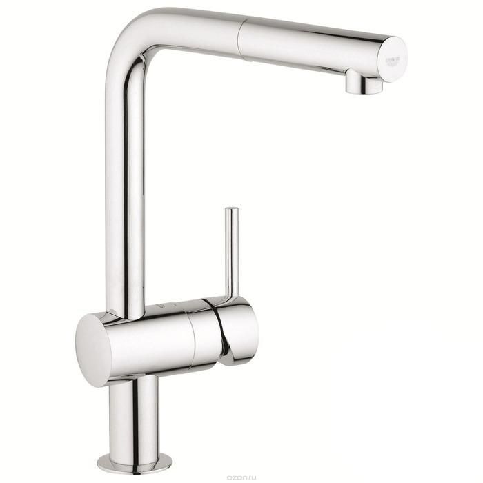Смеситель для мойки GROHE MINTA вытяжной излив 3/8 32168000