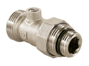 Кран для нижнего подключения радиатора Valtec VT.345R 3/4"